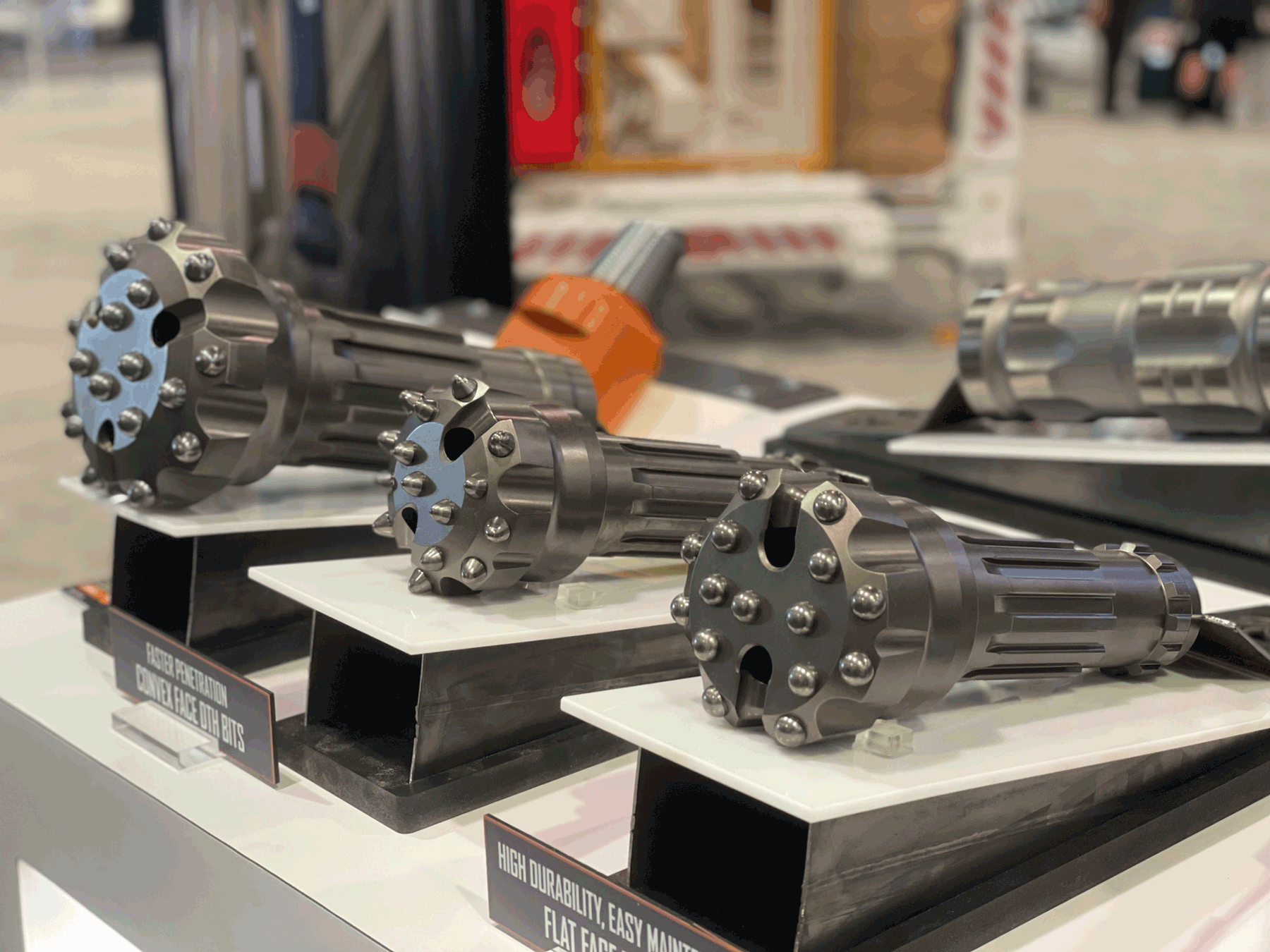 Bits, shanks and accessories for top hammer tooling by Boart Longyear