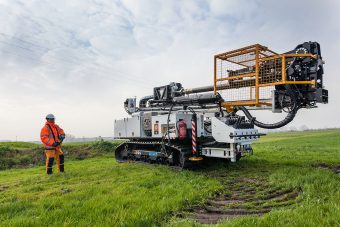 Plataforma de perforación sónica LS250 Minisonic