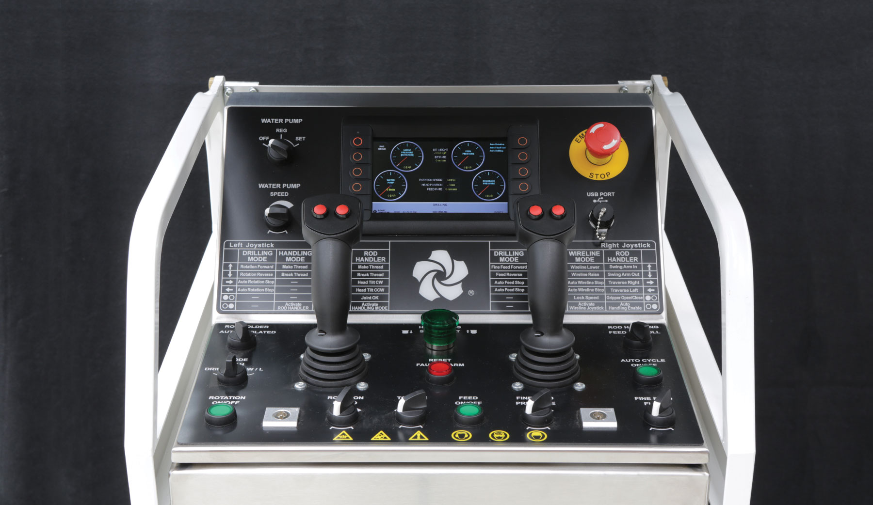 Electronic interface to control both drill rig and rod handler - Boart ...