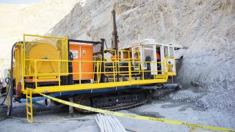 LR90H surface drill rig for dewatering drilling services