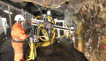 Aplicaciones mineras subterráneas Stopemate